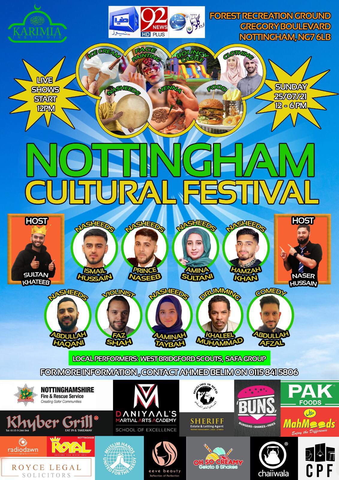 Nottingham Cultural Festival 2021